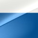 Surf Blue mit Kontrastfarbe Weiß